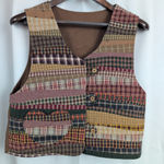 Handmade  Patchwork Vest With Heart Pocket Photo 1