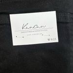 NWT KanCan High Rise Distressed Raw Fringe Hem Denim‎ Jean Shorts 0/23 Black Photo 6