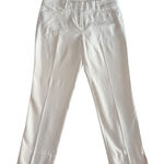 Loft  Riviera Marisa Off White Cropped Career Dress Pants‎ Size 10 Photo 0