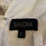 SALONI White Ella Eyelet Cotton Dress White Size 4 Photo 8