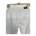 American Eagle  Outfitters White Skinny Distressed Jeans Size 0 waist 25 Photo 4