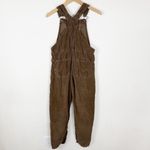 Free People  Ziggy Cord Overalls in Brown Corduroy Photo 2