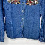 Vintage Cabin Creek Embroidered Shirt Blue Size undefined Photo 2