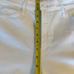 MOTHER Denim MOTHER Mid-Rise Denim Dazzler Ankle Jeans in Fairest of them All white 32 Photo 5