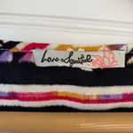 Love Squared Colorful tribal, lace trimmed tank top Photo 6