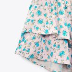 ZARA FLORAL SATIN EFFECT MINI SKIRT Photo 5