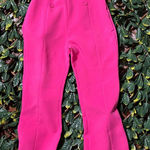 Elliatt ELLIAT High Rise Preppy Business Casual Pink Cropped Trousers Size Small Photo 0