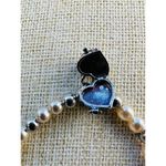 Valerie Parr Hill Faux Pale Pink Silver Tone Beaded Prayer Box Stretch Bracelet Photo 7