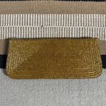 Vintage Bechamel Gold Seed Beads Embroidered Bridal Handbag Clutch Evening Party Photo 3