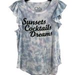 Chaser  Tie Dye Sunset Cocktails Dreams Tee Medium New Photo 0