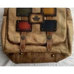 Montado Portugal Natural Cork Tote Bag Handbag Purse Tan Red Bow W/ Wallet NWT Brown Photo 5