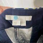 Boden RICHMOND Navy Blue Mimosa Floral Daisy Print Ankle Pants 022 Size 4 Photo 6