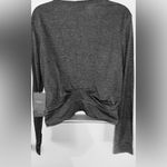 Vera Wang  Women’s Light weight Cardigan Sweater button up ruffle medium NWTS Photo 7