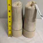 No Boundaries Time And Tru Women’s New!  Beige Suede Platform Cozy Winter Boots Size 8 Photo 4