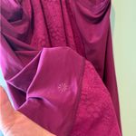 Athleta Magenta Tank Top With Lace Details Sz small Photo 5