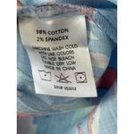 NWT Mary Square Molly Dress Large Blue Floral Tiered Midi Collared Puff Sleeve Photo 5