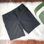 Maurice's Black Bermuda Shorts Length Waist Slimming Photo 0