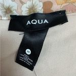 AQUA  Retro Smocked Floral Print Mini‎ Dress Size Medium NWT Photo 3