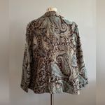 George Paisley Women's Blazer in Black and Blue Size undefined Photo 1