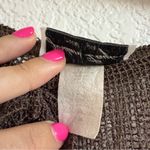 Jordan Taylor Vintage  Mesh Swim Coverup Brown with Sequins Size M Photo 3