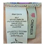 Daniel Cremieux NWT CREMIEUX Tribal Goddess Side Loop Hipster Bikini Bottom Size L Large Photo 2