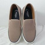 Sperry TOP-SIDER Womens Size 9.5 Rose Leather Slip On Shoes Laser Cut Perforated Photo 0