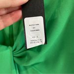 BCBGMAXAZRIA  Short Sleeve Fit and Flare Knot-Front Cocktail Mini Dress Size L Photo 6