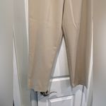 Alfred Dunner  Size 10 Tan Khaki Elastic Waist Comfort Pull On Straight Leg Pants Photo 3