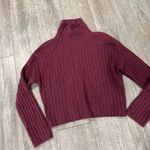 Open Edit Elegant Plum Cowl Neck Sweater Photo 5