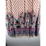 Liliana Lillianna Womens Dress Size M Boho Printed Tie Neckline Photo 5