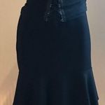Carolina belle  Montréal Black Mini Flare Up Bottom Skirt Zipper In The B… Photo 0