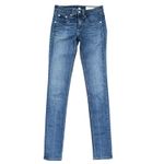 Rag and Bone A7  JEAN Skinny Mid Rise Blue Denim Jeans Women's Size 24 Photo 1