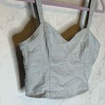 Hollister  sweetheart neck strappy crop top Photo 3