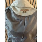 Merona  gray/brown blazer size 6 with cinched waist work attire work blazer Photo 4