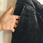 J.Crew  Peyton Black Velvet Pull On Pants Photo 6