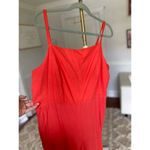 Old Navy  Linen Blend Romper Jumpsuit Smocked Coral Summer Spring Boho Pockets XL Photo 3