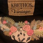 Kbethos Vintage Women’s Cap Western Bull Skull Adjustable Distressed Embroidered Gray Photo 3