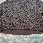 Abercrombie & Fitch Soft A&F Collection Navy Black Animal Print Pullover Photo 5