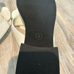 New York Transit  white floral sparkly sandals size 8 Photo 9