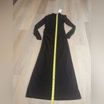 ZARA  Black Long Sleeve Turtle Neck Maxi Dress - Size XS Photo 4