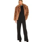 NWT‎ Eaves Faux Fur Cash Jacket in Brown Medium Photo 10