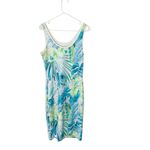 Nike  Tropical Stretchy Knee Length Dress Photo 4