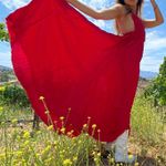 ANGL Maxi Red Dress Photo 3