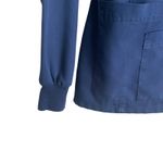 Greys Anatomy by‎ Barco Women Scrub Top L Medical Uniform Nurse Workwear Dental Blue Size L Photo 4