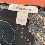 Dress Barn Womens Tops Summer Short Sleeve Casual Loose Blouse Fashion Round Neck Size L Photo 6