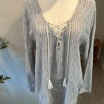 Billabong  Women's Blue Skies Striped Cover Up Dress New! Photo 6