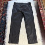 Banana Republic  Factory Black Coated High Rise Slim Jeans Photo 6