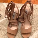 Steve Madden Kenny Camel Tie Up Sandals 7.5 Photo 6