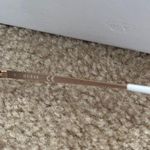 Guess rose gold rim metal oval aviator white tips sunglasses Photo 6