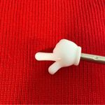 Red Knit Strapless Sweater Midi Dress Women’s Medium Bodycon Sexy Date Night Photo 10